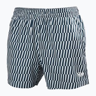 Pantaloni scurți de navigație pentru bărbați Helly Hansen Newport Trunk 4.5" navy offset stripe aop