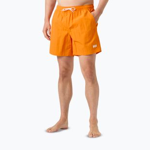 Pantaloni scurți de navigație pentru bărbați Helly Hansen Calshot Trunk 7" ignite orange