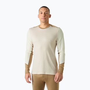 Bluză termoactivă pentru bărbați Helly Hansen Lifa Merino Midweight Crew snow monogram aop