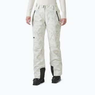 Pantaloni de schi pentru femei Helly Hansen Legendary Insulated cream new nordic aop