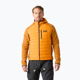 Geacă hibrid pentru bărbați Helly Hansen Skagen Hybrid Knit Insulator ignite orange