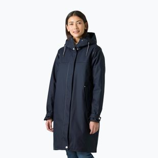 Pardesiu de ploaie pentru femei Helly Hansen Moss Ins Pu Coat navy