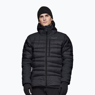 Geacă cu puf pentru bărbați NORRONA Falketind Down 750 Zip Hood caviar black