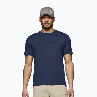 Tricou pentru bărbați NORRONA Cotton Viking indigo night