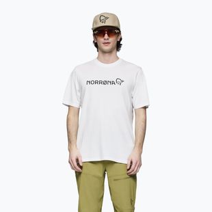 Tricou pentru bărbați NORRONA Cotton Viking pure white