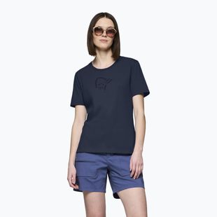 Tricou pentru femei NORRONA Cotton Viking indigo night/sky captain