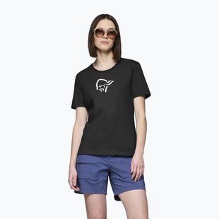 Tricou pentru femei NORRONA Cotton Viking caviar black