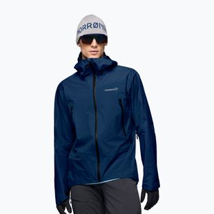 Geacă de ploaie pentru bărbați NORRONA Falketind Gore-Tex indigo night