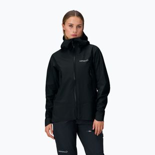 Geacă de ploaie pentru femei NORRONA Falketind Gore-Tex cavlar black