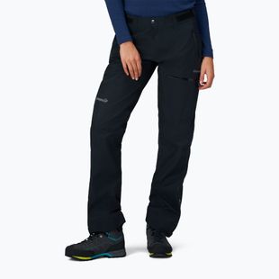 Pantaloni de trekking pentru femei NORRONA Falketind Gore-Tex caviar black