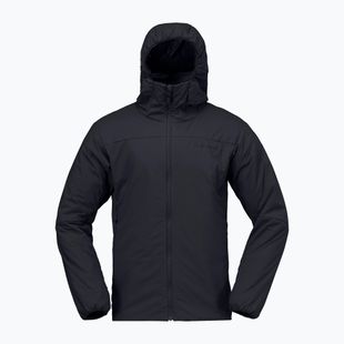Geacă izolată pentru bărbați NORRONA Femund Thermo60 Zip Hood caviar black