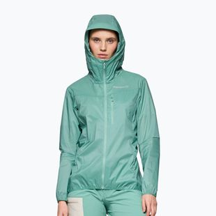 Geacă rezistentă la vânt pentru femei NORRONA Faketind Aero60 Zip Hood aqua haze