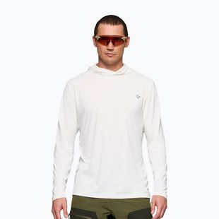 Bluză de trekking pentru bărbați NORRONA Femund Tech Hood snow white