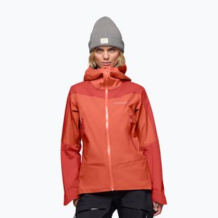 Geacă de ploaie pentru femei NORRONA Falketind Gore-Tex deep sea coral/baked apple