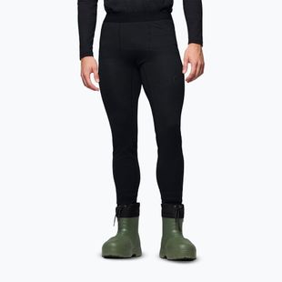 Colanți termoactivi pentru bărbați NORRONA Falketind Equaliser Ull Long caviar black