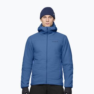 Geacă izolată pentru bărbați NORRONA Femund Thermo60 Zip Hood dark blue