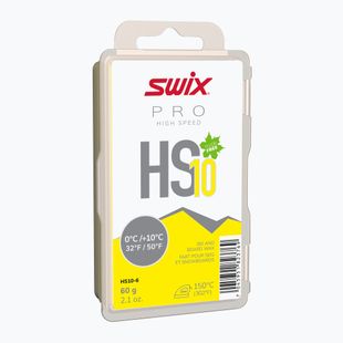 Lubrifiant pentru schiuri  Swix HS10 Yellow 0°C/+10°C 60 g