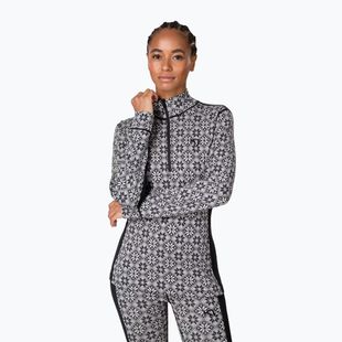 Bluză termoactivă pentru femei KARI TRAA Rose Half Zip black