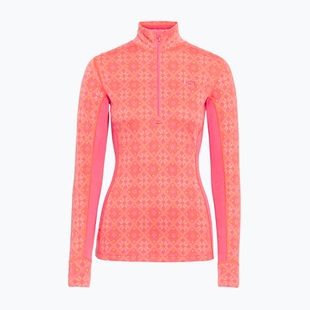 Bluză termoactivă pentru femei KARI TRAA Rose Half Zip bubblegum