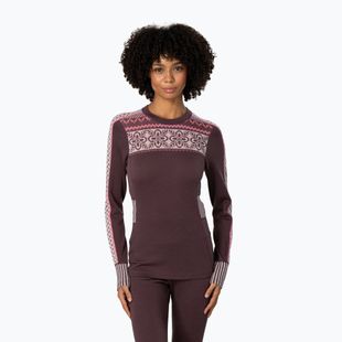 Bluză termoactivă pentru femei KARI TRAA Ines cocoa powder