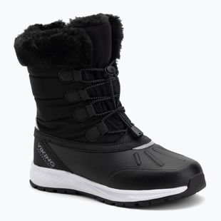 Ghete pentru copii Viking Footwear Equip Warm Waterproof Zip black/granite