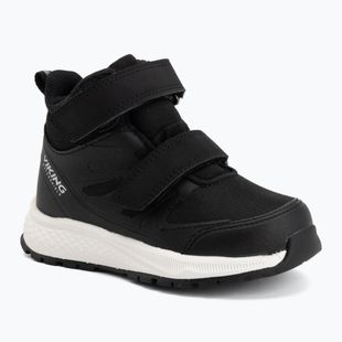 Încălțăminte pentru copii Viking Equip Mid 2V Waterproof black