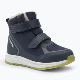 Ghete pentru copii Viking Footwear Equip Glow Warm WP 2V navy