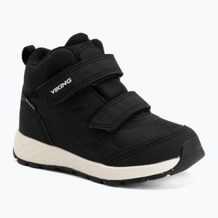 Încălțăminte pentru copii Viking Veme Reflex Mid 2V Gore-Tex black/white