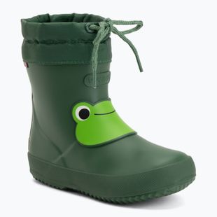 Cizme pentru copii Viking Alv Indie Print green