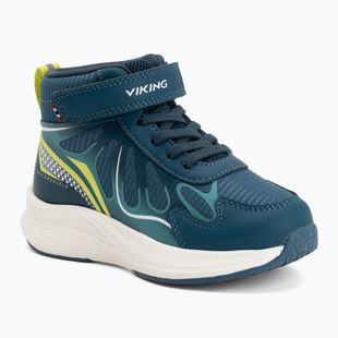 Încălțăminte pentru copii Viking Footwear Flash Mid 1V Waterproof albastru închis