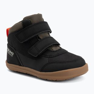 Încălțăminte barefoot pentru copii Viking Aspen Barefoot Mid 2V Waterproof black