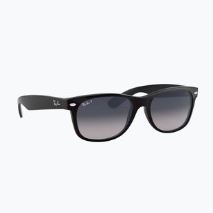 Ochelari de soare Ray-Ban New Wayfarer Classic black matte/blue gradient