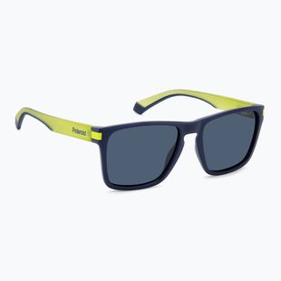 Ochelari de soare Polaroid PLD 2139/S matte blue/blue polarized