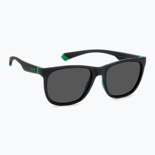 Ochelari de soare Polaroid PLD 2140/S matte black green/grey polarized
