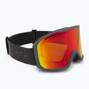 Ochleari de schi Smith Blazer slate/red sol-x mirror