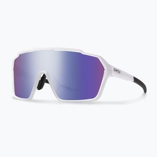 Ochelari de soare Smith Shift XL MAG alb/chromapop violet oglindă/clear