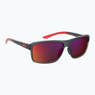 Ochelari de soare pentru bărbați Under Armour Kickoff S3 grey red/grey infrared