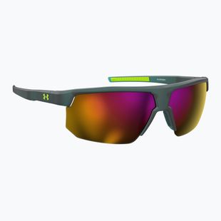 Ochelari de soare pentru bărbați Under Armour Driven/G S3 yellow teal/pink mirror