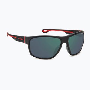 Ochelari de soare pentru bărbați Carrera 4018/S matte black red/green grey hight contrast anti reflex