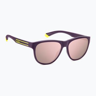 Ochelari de soare Polaroid PLD 2156/S violet/rose gold multilayer polarized