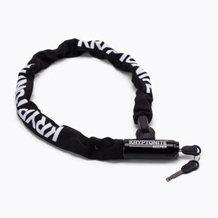 Lanț de bicicletă cu lanț de blocare Kryptonite negru Keeper 785 lanț integrat