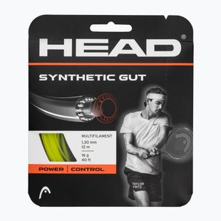Șnur de tenis HEAD Synthetic Gut 12 m galben