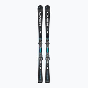 Schiuri de coborâre HEAD Supershape e-Speed SW BB-PR + legături PRD 12 GW black/blue