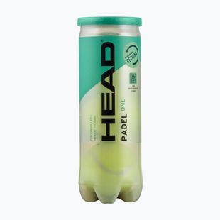 HEAD Padel One S bile de padel 3 buc. galben