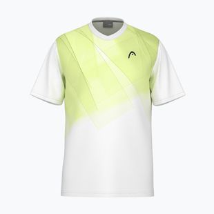 Tricou de tenis pentru bărbați HEAD Topspin print vision m/lime