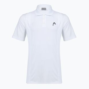 Tricou de tenis polo pentru bărbați HEAD Club 25 Tech Polo white