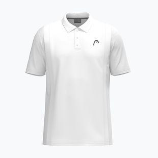 Tricou de tenis polo pentru bărbați HEAD Club 25 Tech Polo white