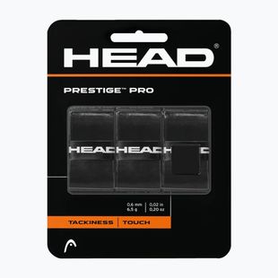Înveliș pentru rachete de tenis HEAD Prestige Pro Overwrap black