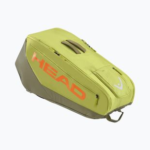 Geantă de tenis HEAD Pro Racquet Bag L 62 l green/orange
