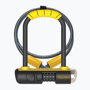 Lacăt de bicicletă OnGuard Combo Mini DT 8015C U-Lock